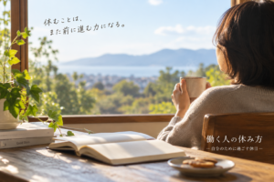 「働く人の休み方|自分のために過ごす休日
